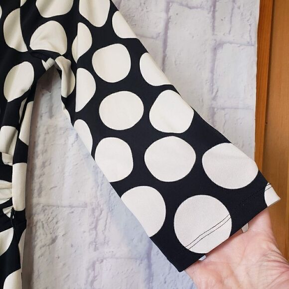 SPEECHLESS Jersey-knit Polka-dot Dress - Picture 8 of 8